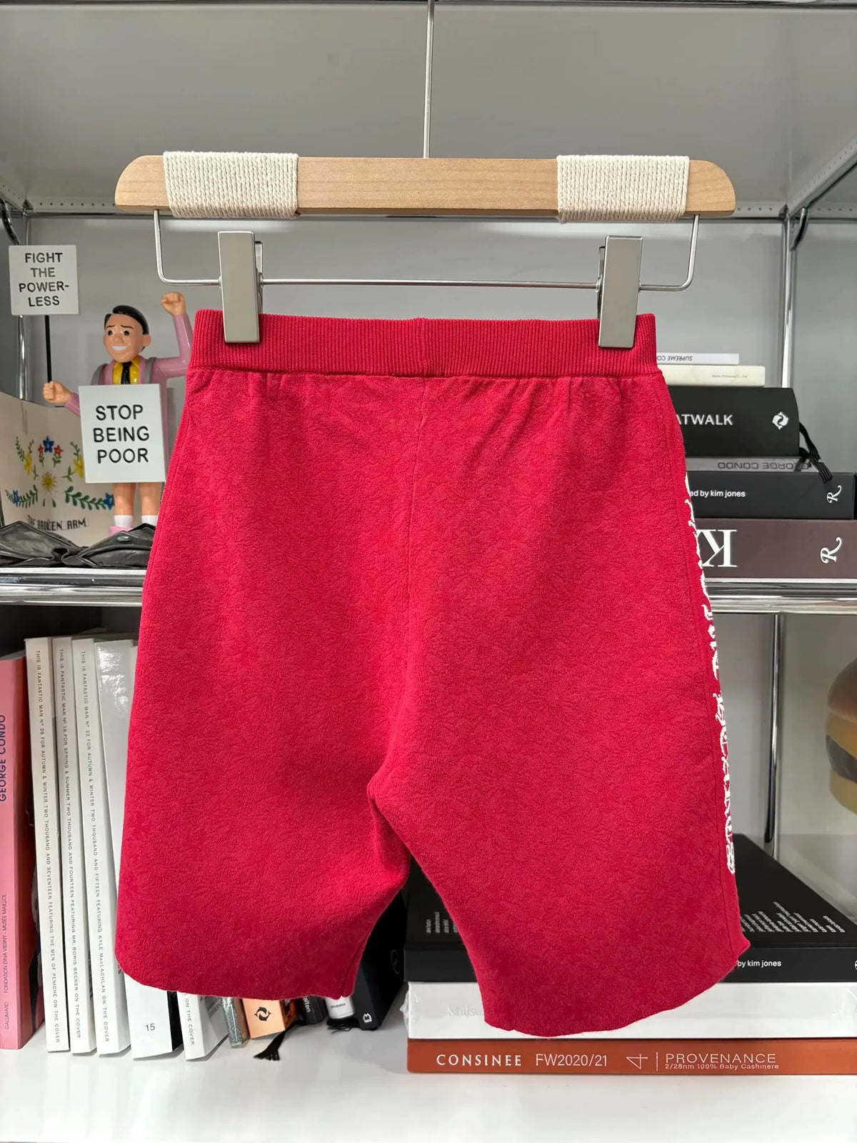 Chrome Hearts Red White Viscose Nylon Shorts