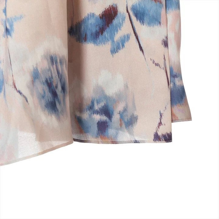 Dior Floral Silk Skirt