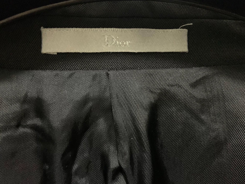 Dior Homme 17FW Runway Wool Black Suit