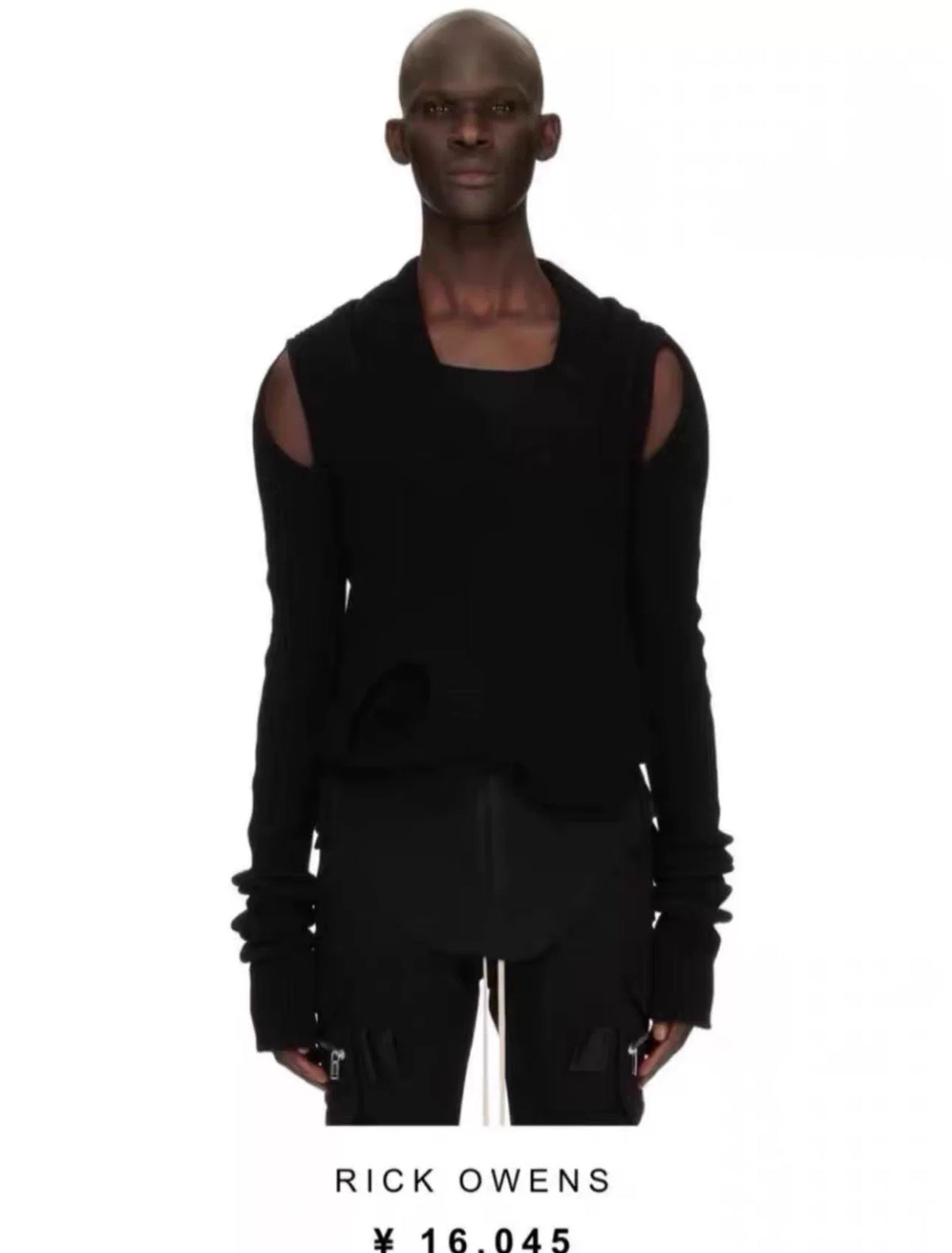 Rick Owens FW21 Banana Knit Sweater