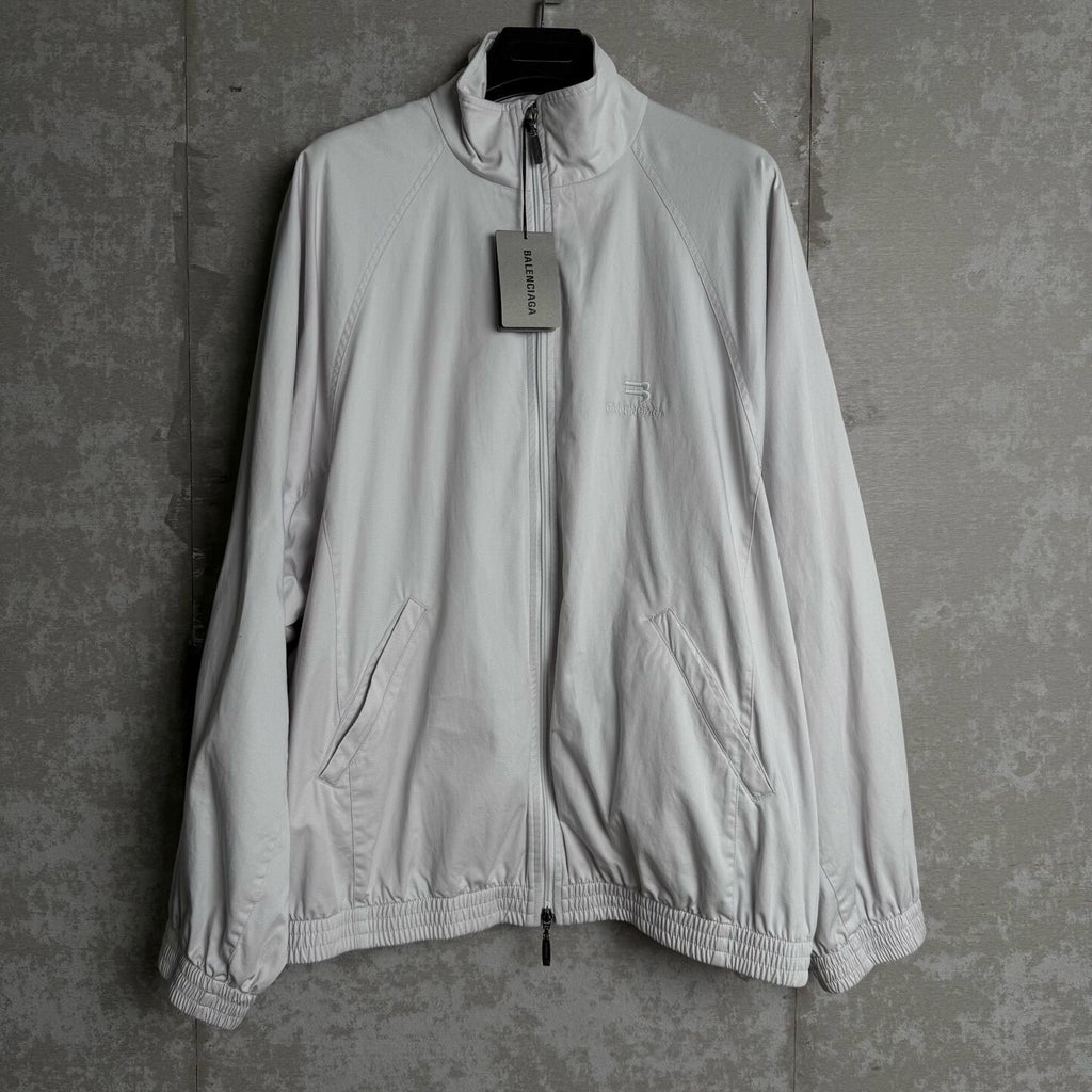Balenciaga White Embroidered Jacket