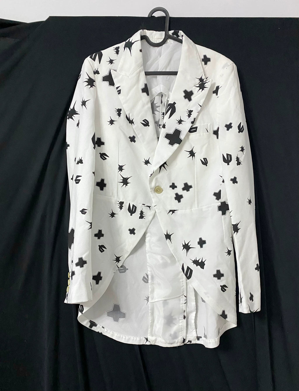 15AW COMME Des Garcons Anti-War White Blazer