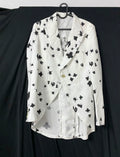15AW COMME Des Garcons Anti-War White Blazer