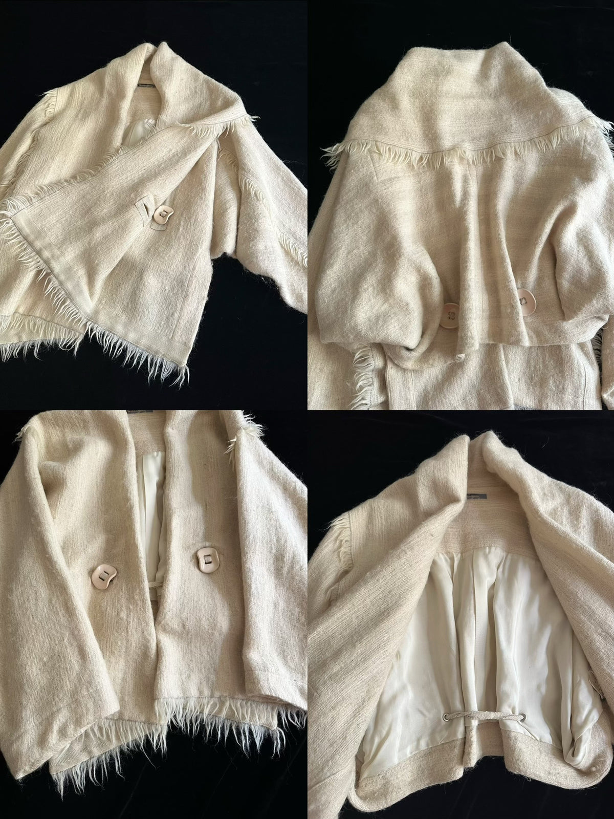 Issey Miyake 1989 Runway Wool Jacket