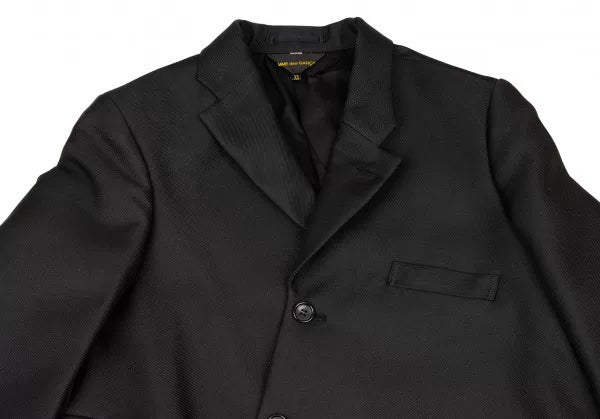 COMME des GARCONS Vintage Black Asymmetric Blazer