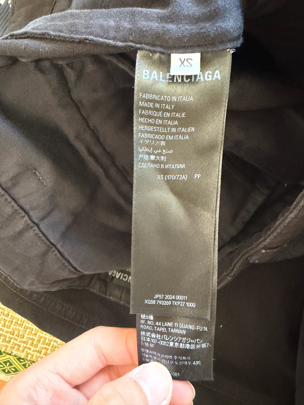 Balenciaga Washed Vintage Cargo Shorts