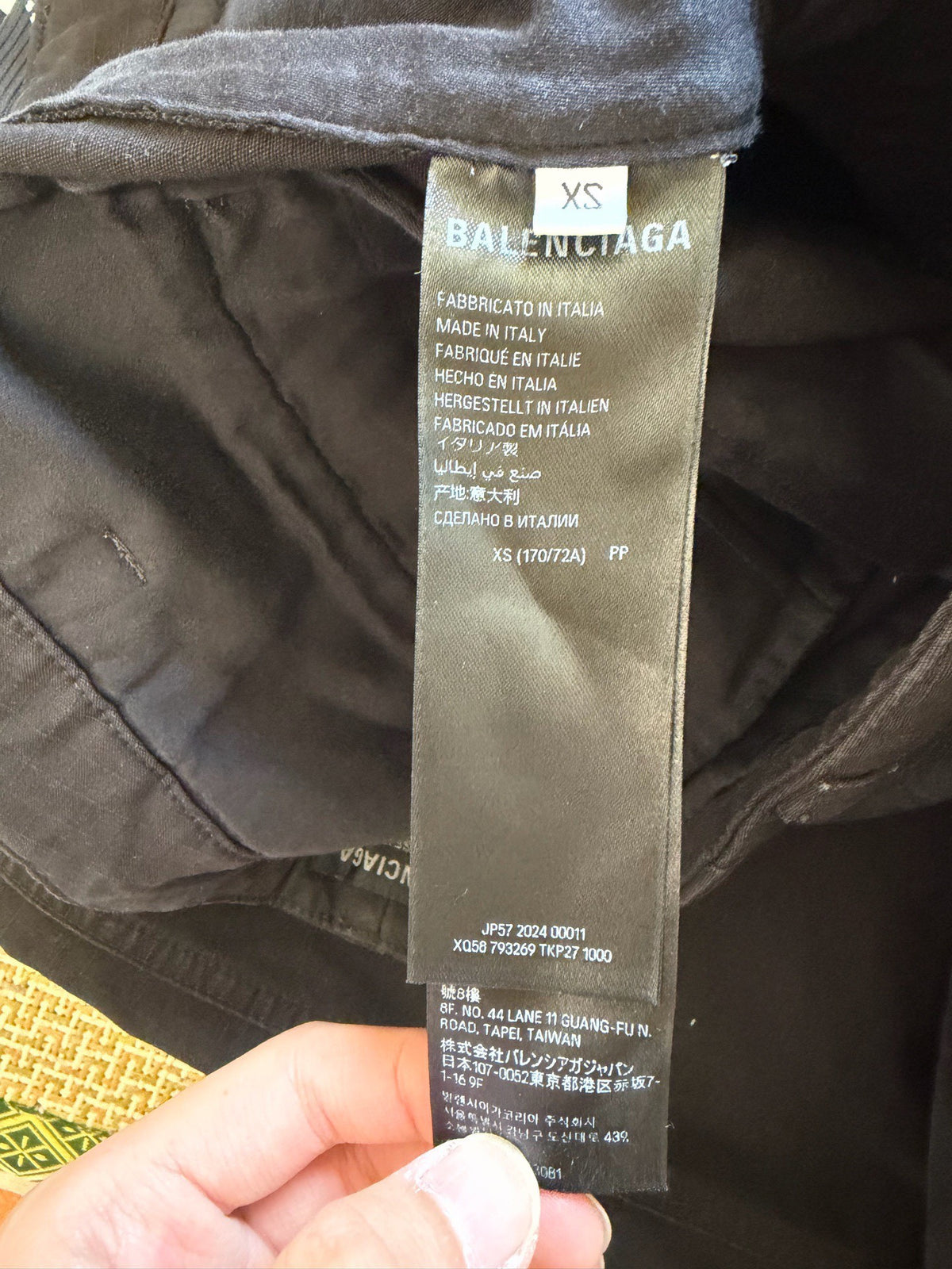 Balenciaga Washed Vintage Cargo Shorts