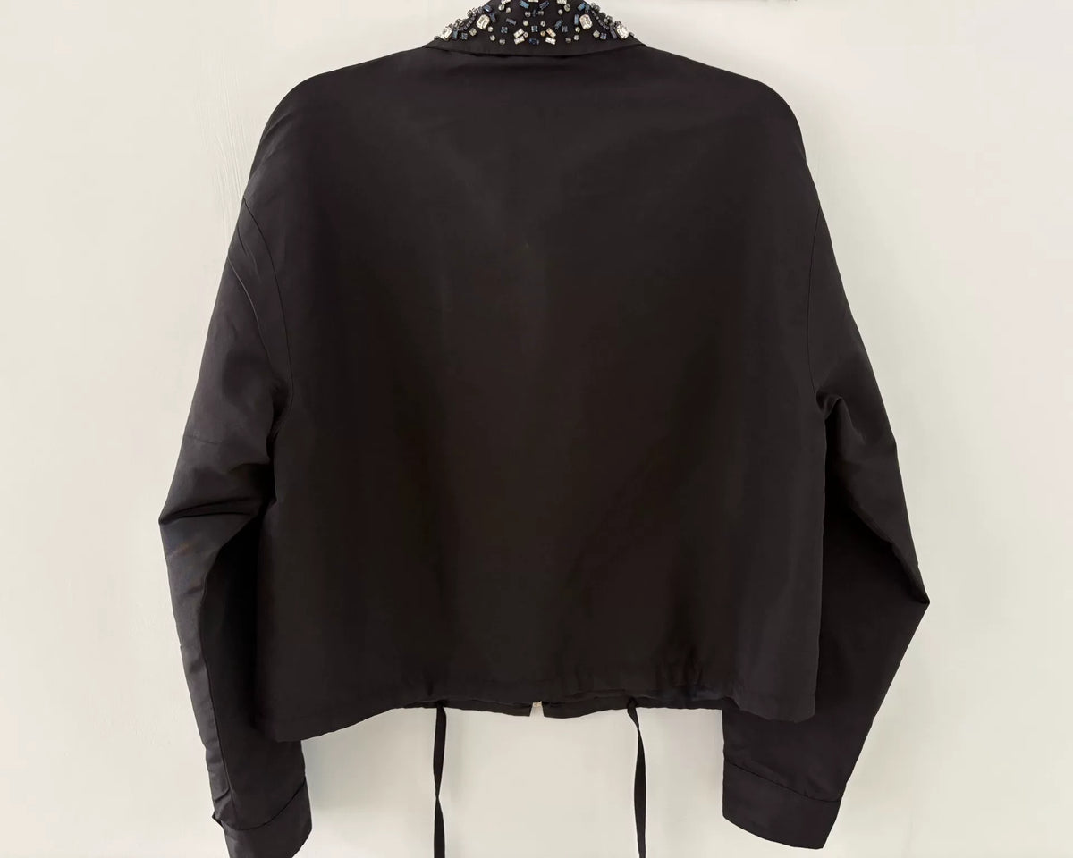 Prada Rhinestone Panel Jacket