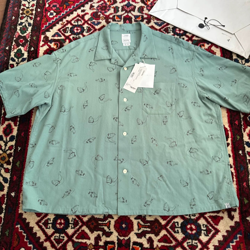 visvim 22ss harmon roadster short-sleeve shirt