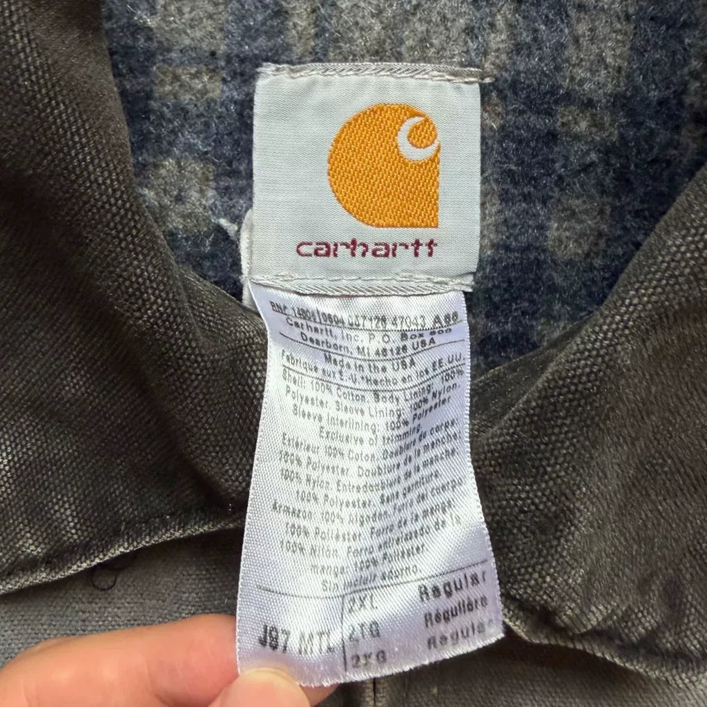 Carhartt J97 Mtl Metallic Gray Jacket