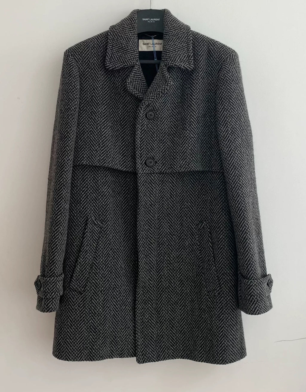 Saint Laurent 17FW Gray Coat