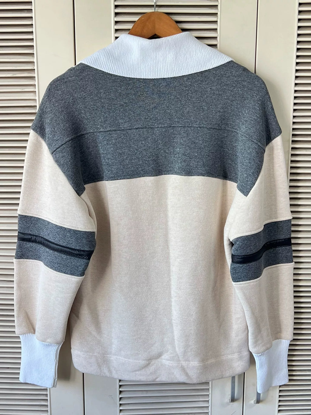 Louis Vuitton Color-Block Half-Zip Sweater