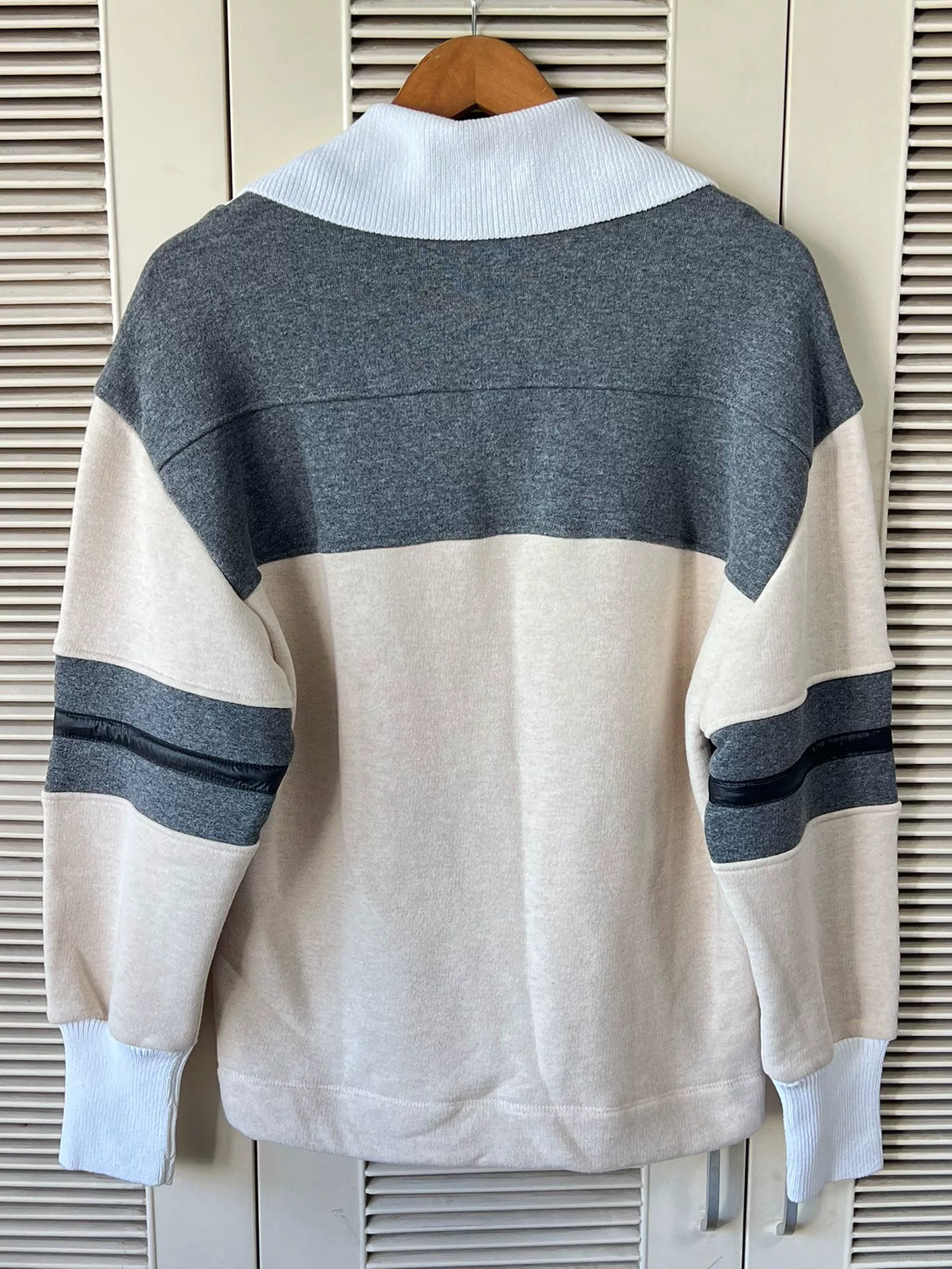 Louis Vuitton Color-Block Half-Zip Sweater