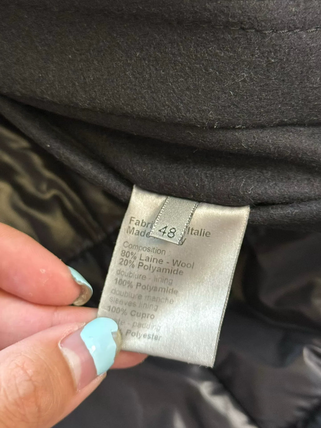 Dior Homme Wool Coat