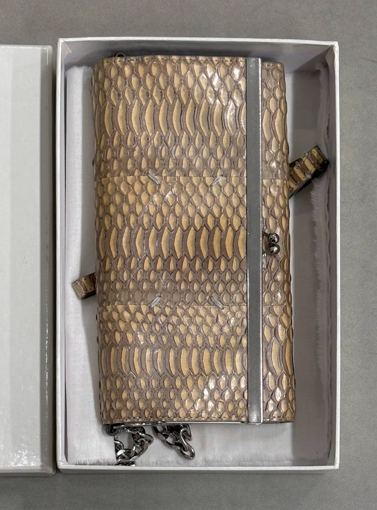 Maison Margiela | AW2016 Snake Skin Small Zip-Around Bag