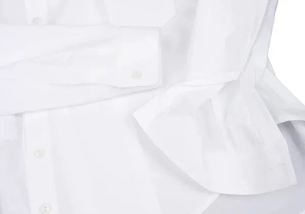 Jean Paul Gaultier Vintage White Asymmetric Placket Shirt