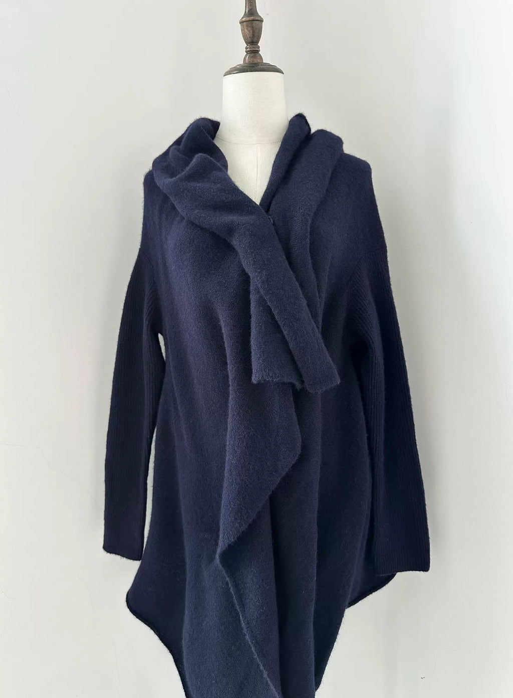 Yohji Yamamoto deformed cardigan sweater