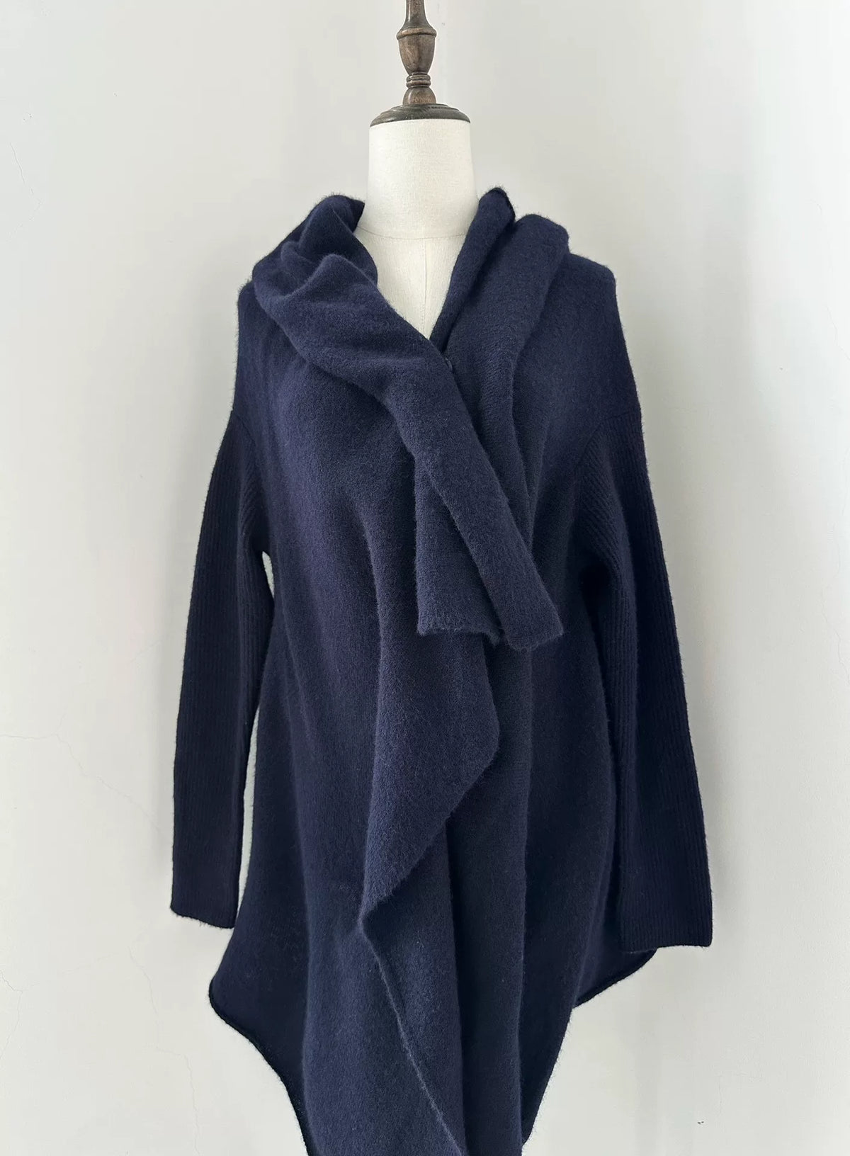 Yohji Yamamoto deformed cardigan sweater