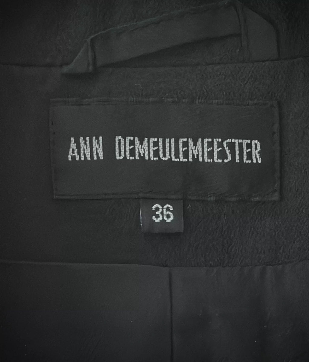 Ann Demeulemeester Slim Blazer