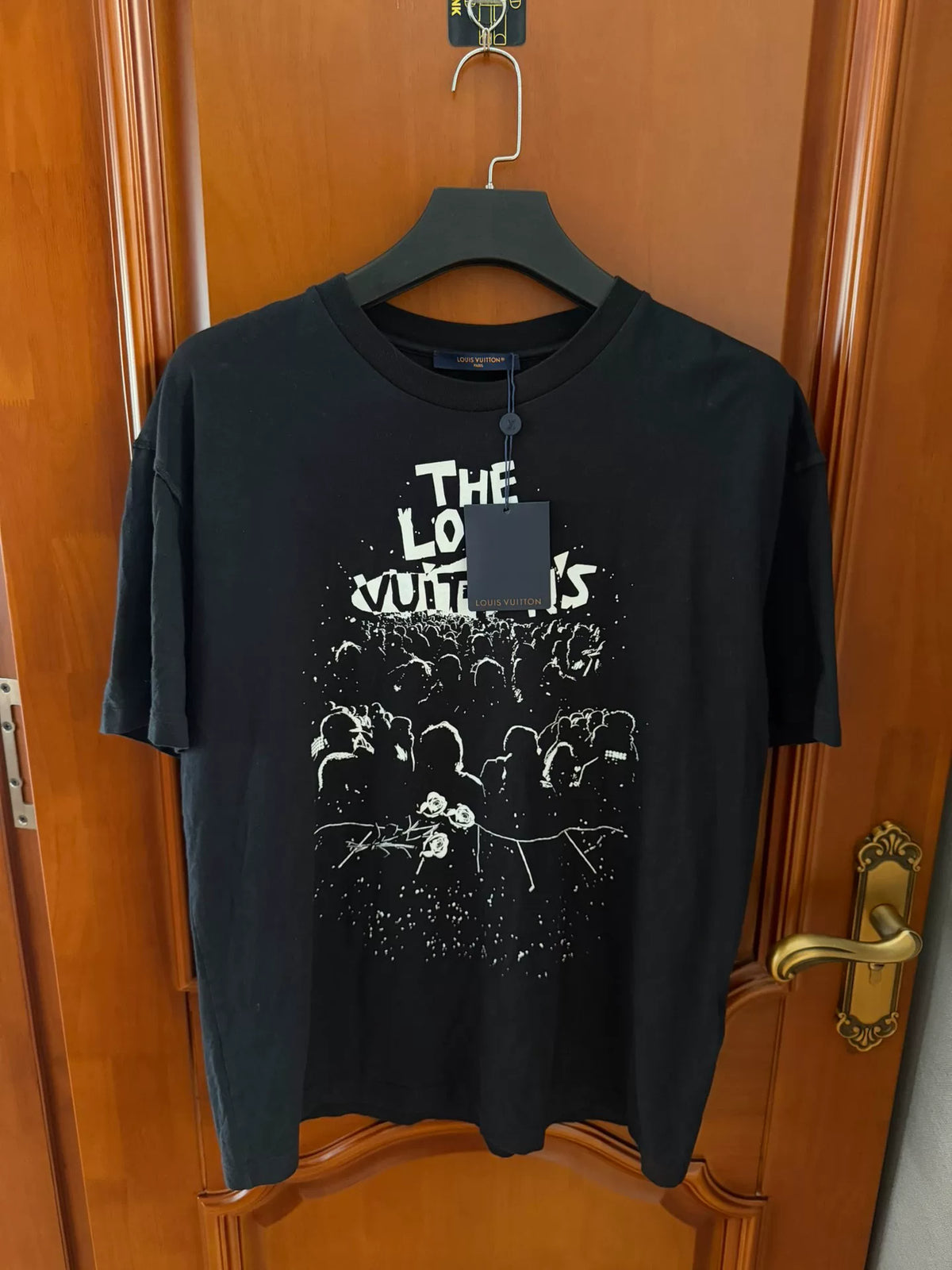 Louis Vuitton Black Concert Short Sleeve T-Shirt