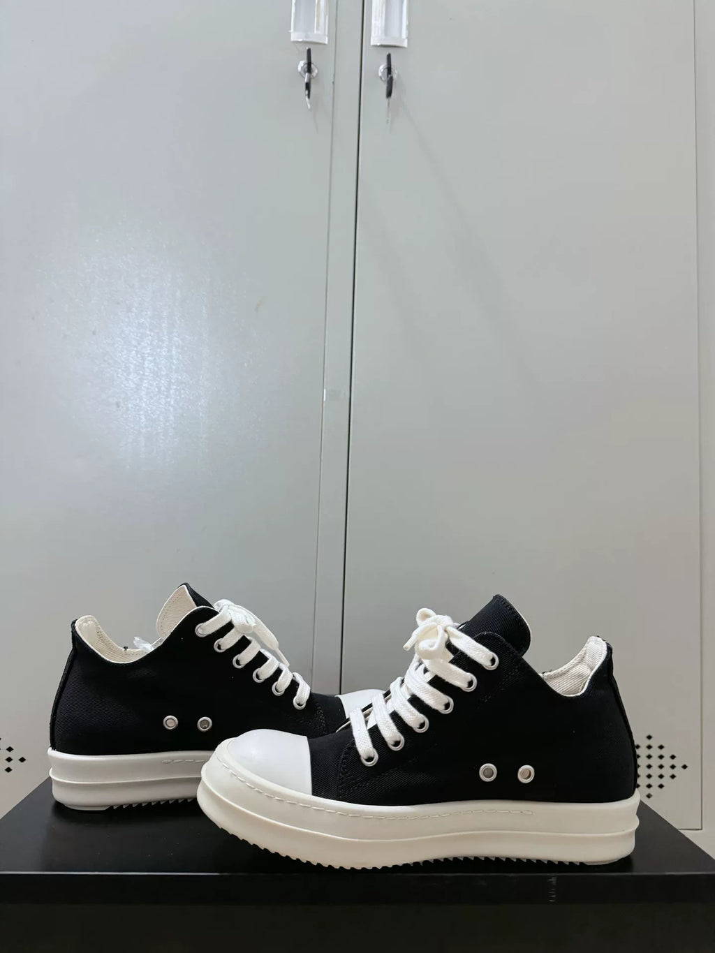 Rick Owens Drkshdw Logo Sneakers