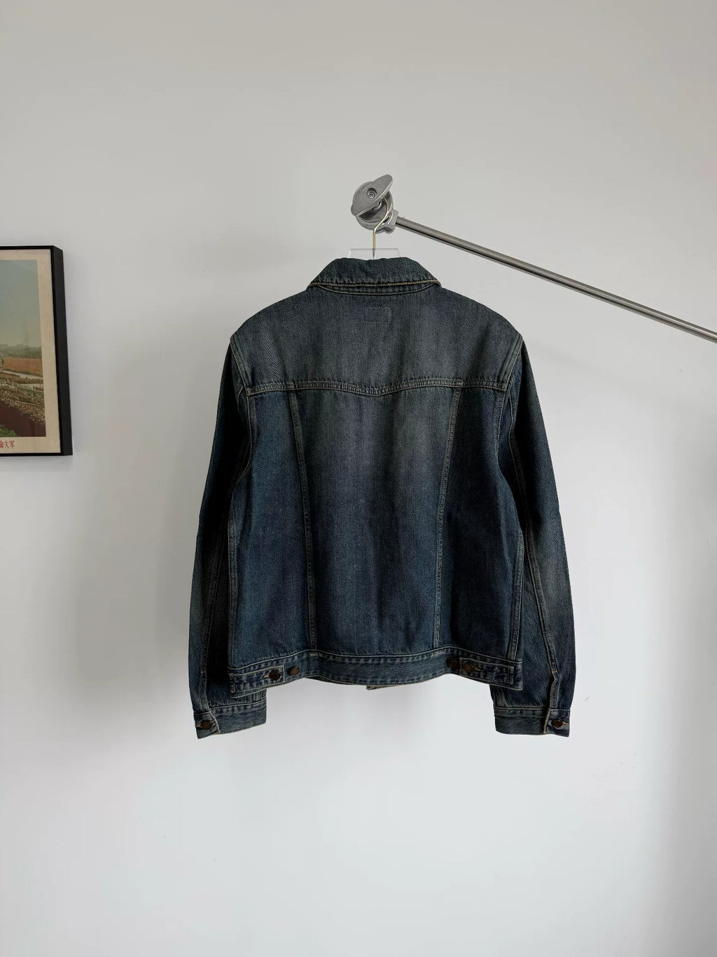 Saint Laurent Washed Denim Jacket