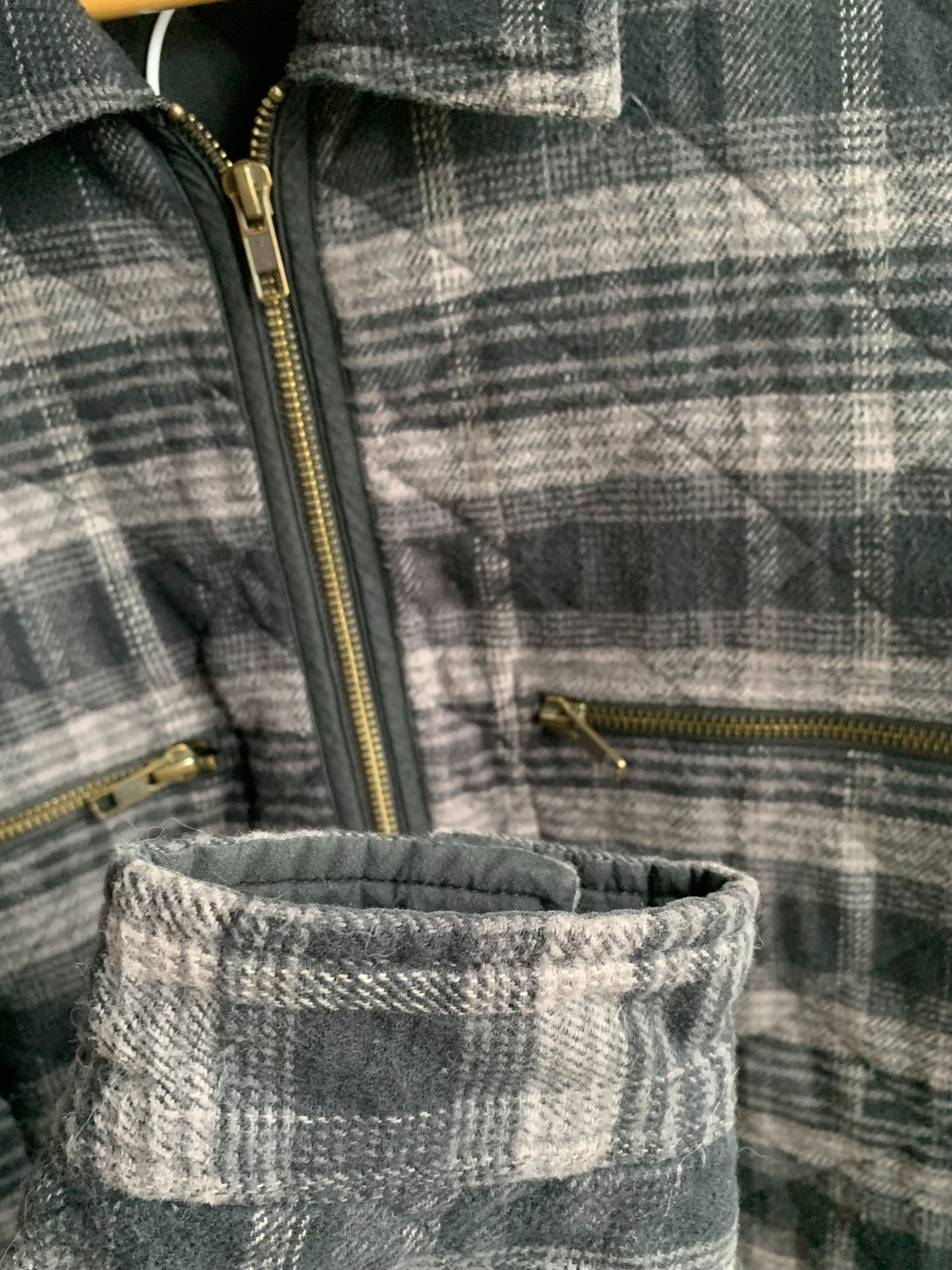 Supreme checkered cotton jacket