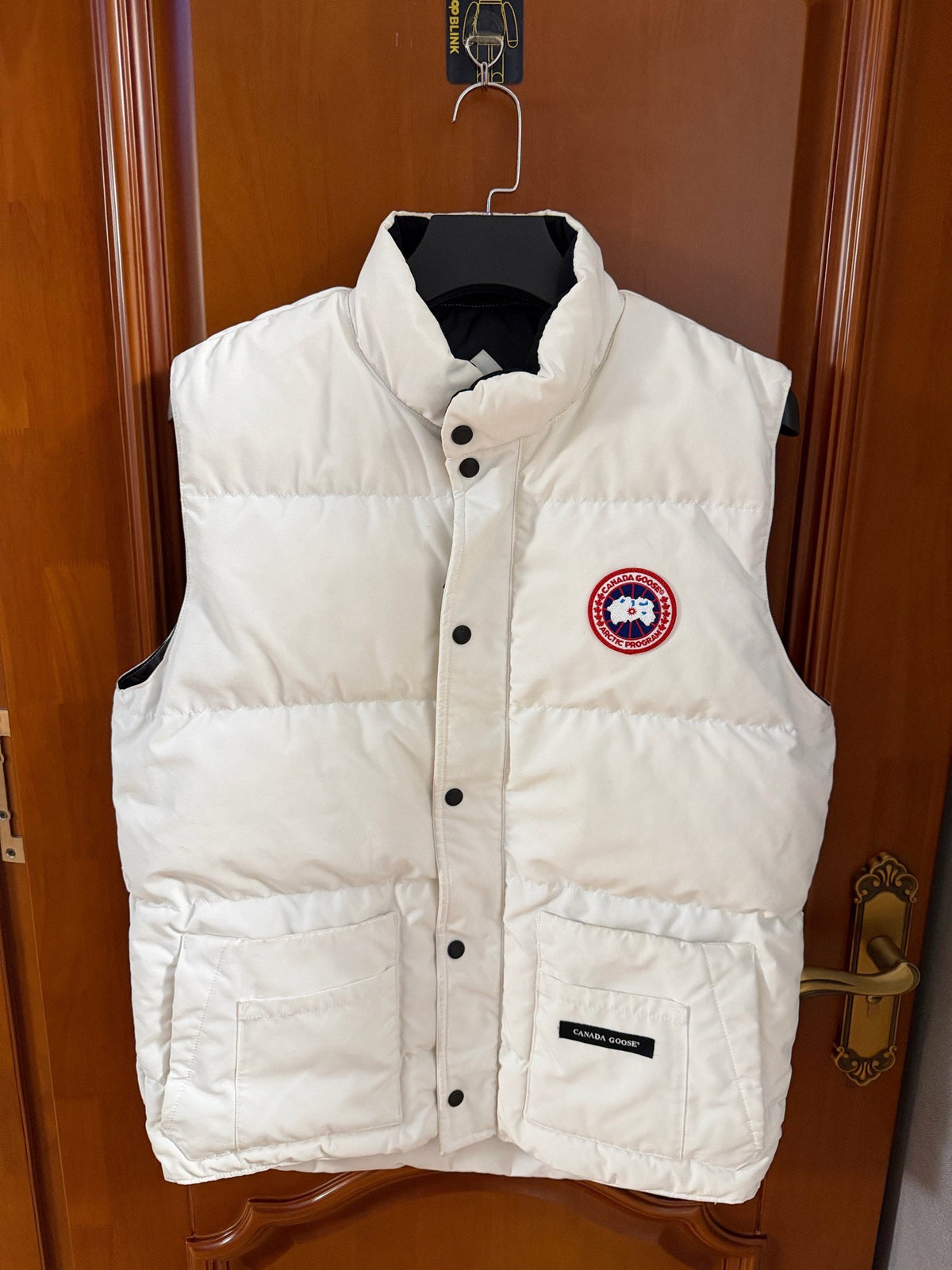 Canada Goose White Down Vest