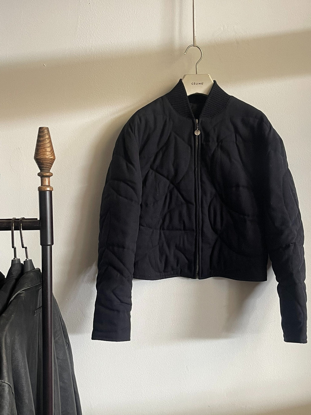 Dirk Bikkembergs 96AW Irregular Curve Wool Coat