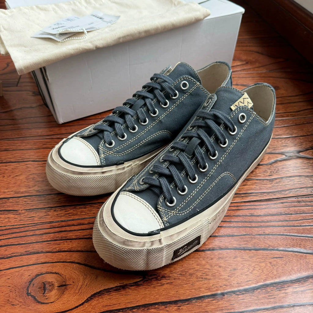 Visvim 26ss SKAGWAY LO G.PATTEN Chunky Sole Canvas Shoes