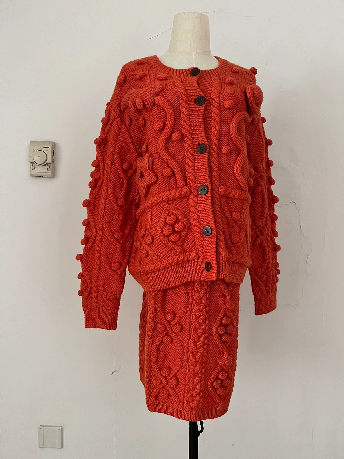Issey Miyake Cosmic Satellite Sweater Skirt