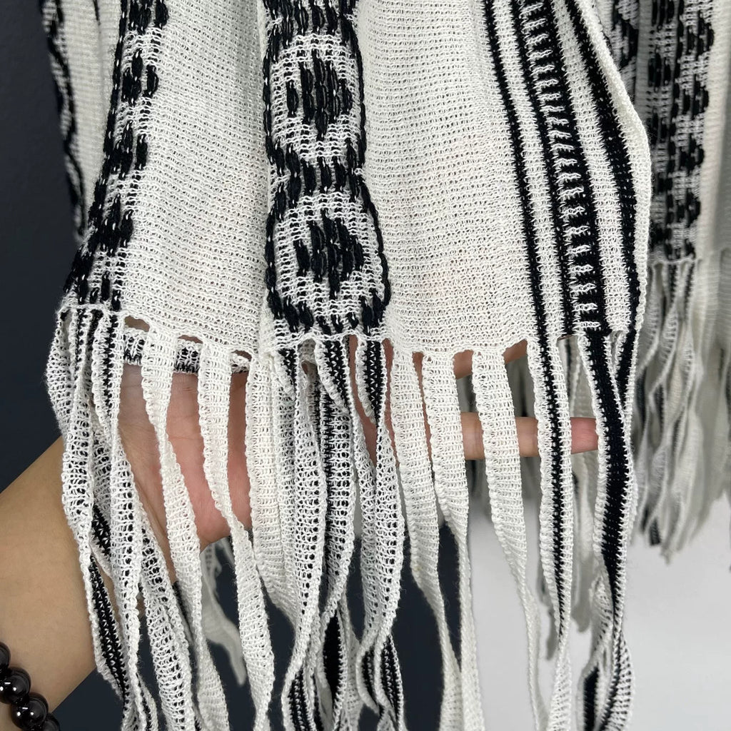 Dior Tassel Pleated Maxi Dress