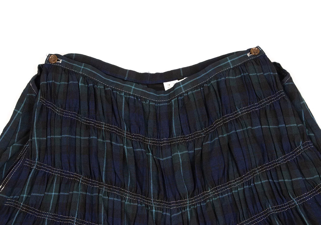 COMME des GARCONS Vintage Green Plaid Shorts