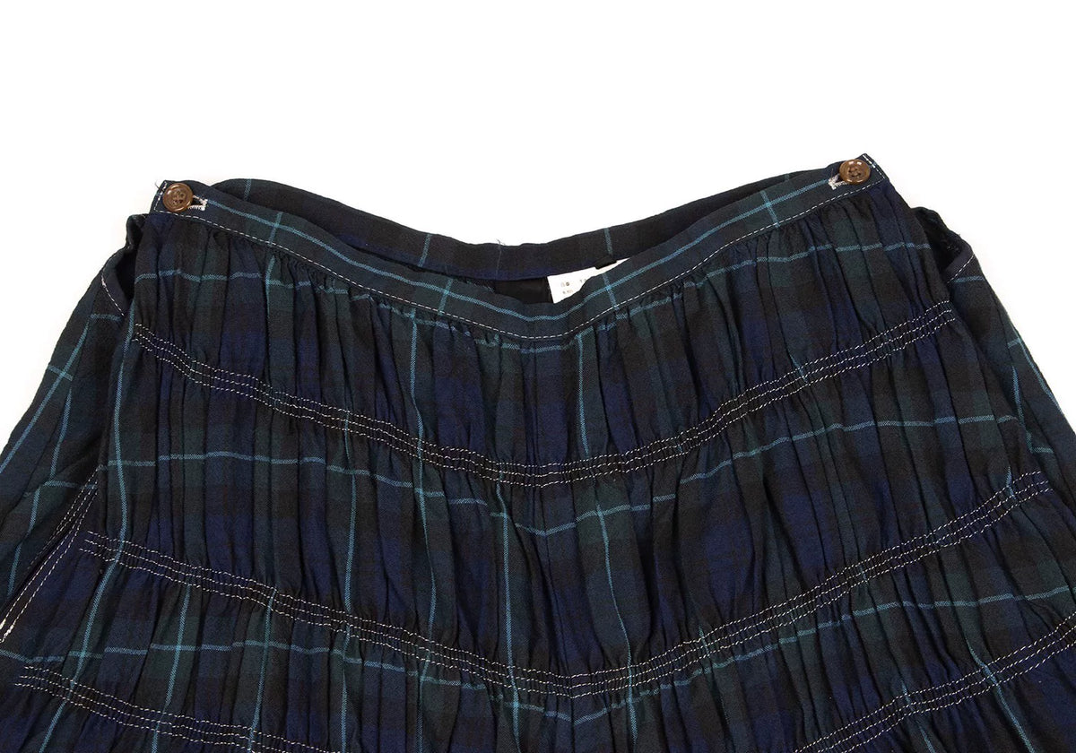COMME des GARCONS Vintage Green Plaid Shorts