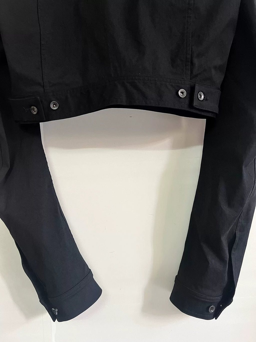 Rick Owens SS18 Runway Nylon Standing Collar Jacket