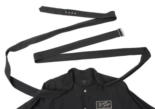 Jean Paul Gaultier Vintage Black Patterned Shirt
