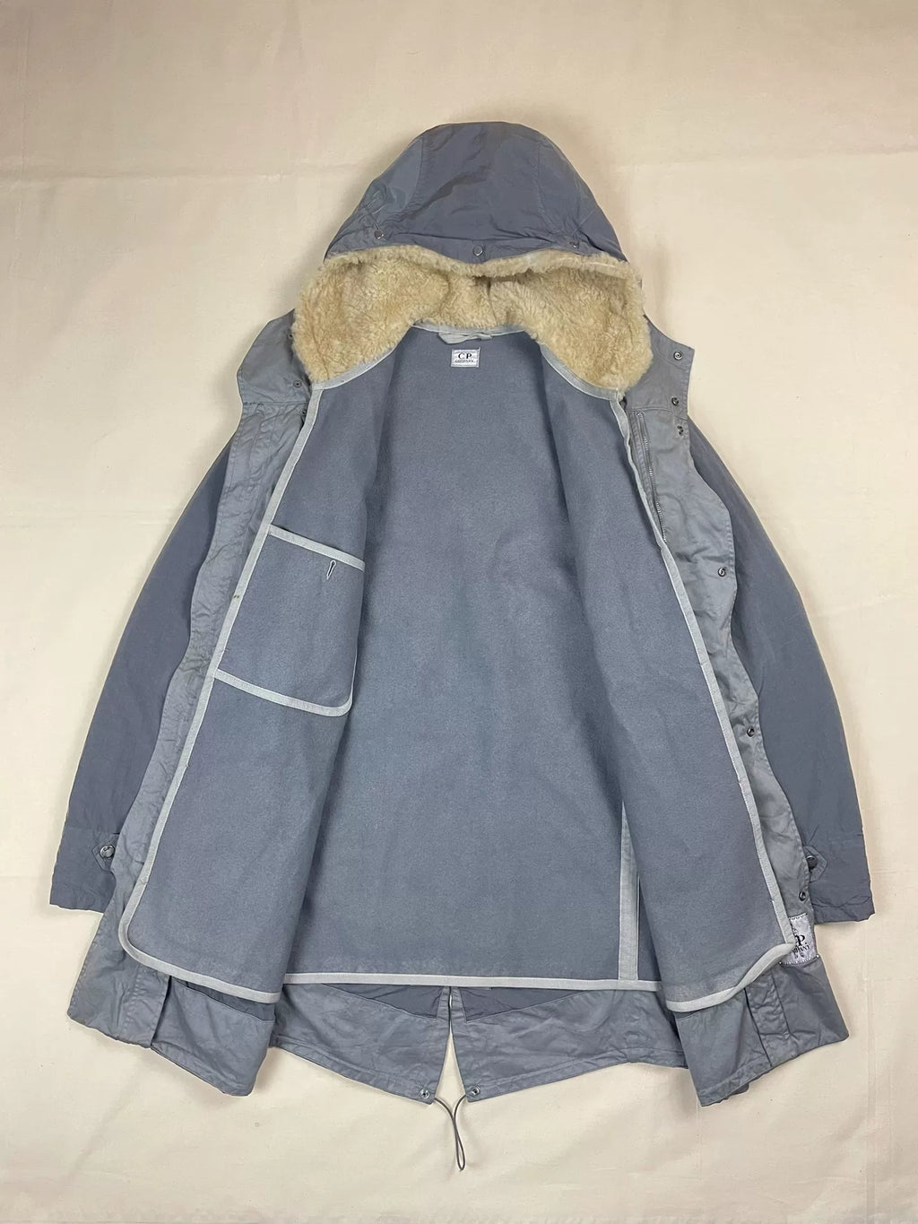 2006 Fall/Winter C.P. Company Nylon Multi-Pocket Sherpa Hooded Parka Coat