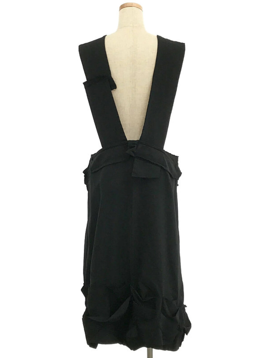 Comme des Garcons SS13 Black Deconstructed Shrunken Dress
