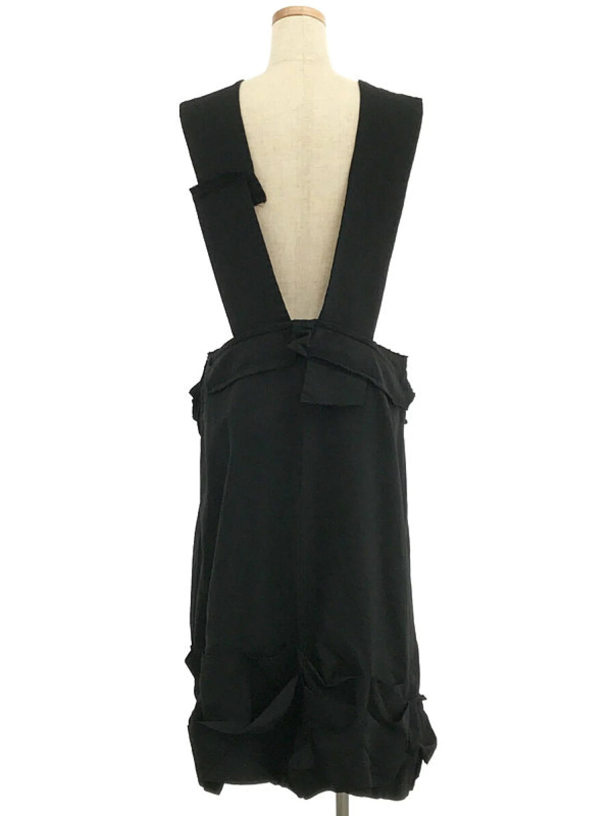 Comme des Garcons SS13 Black Deconstructed Shrunken Dress