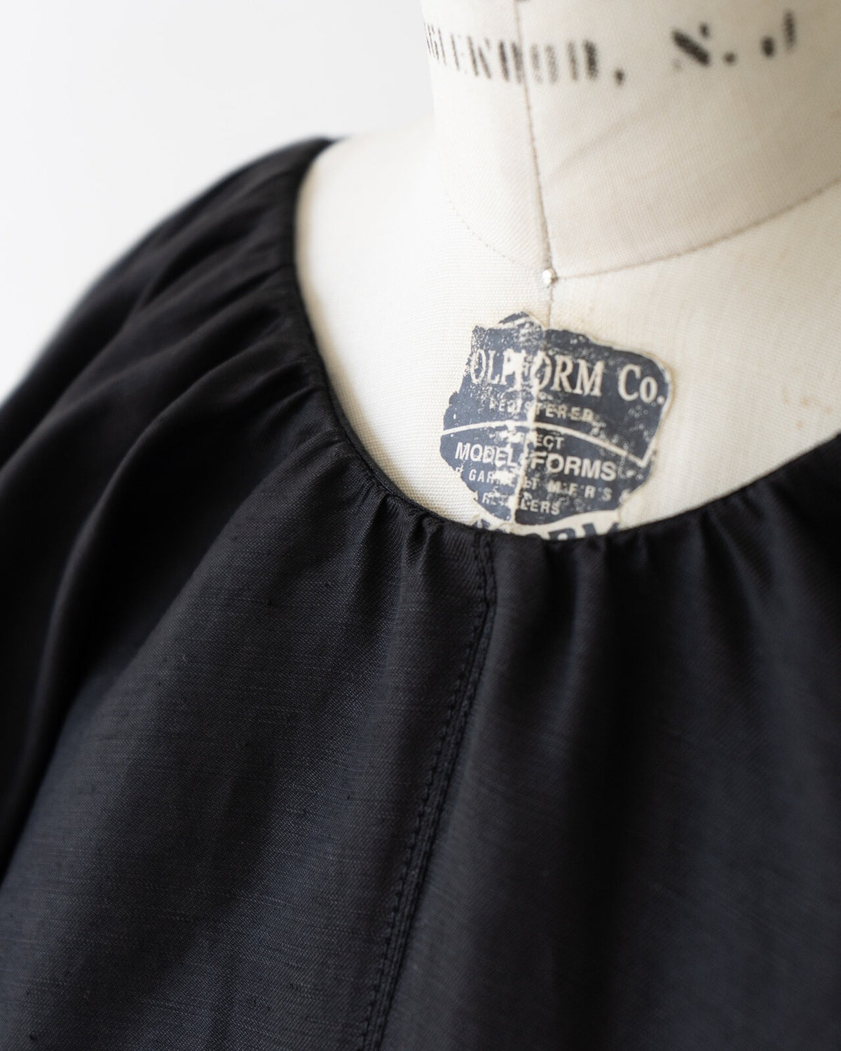 Celine Black Linen Dress