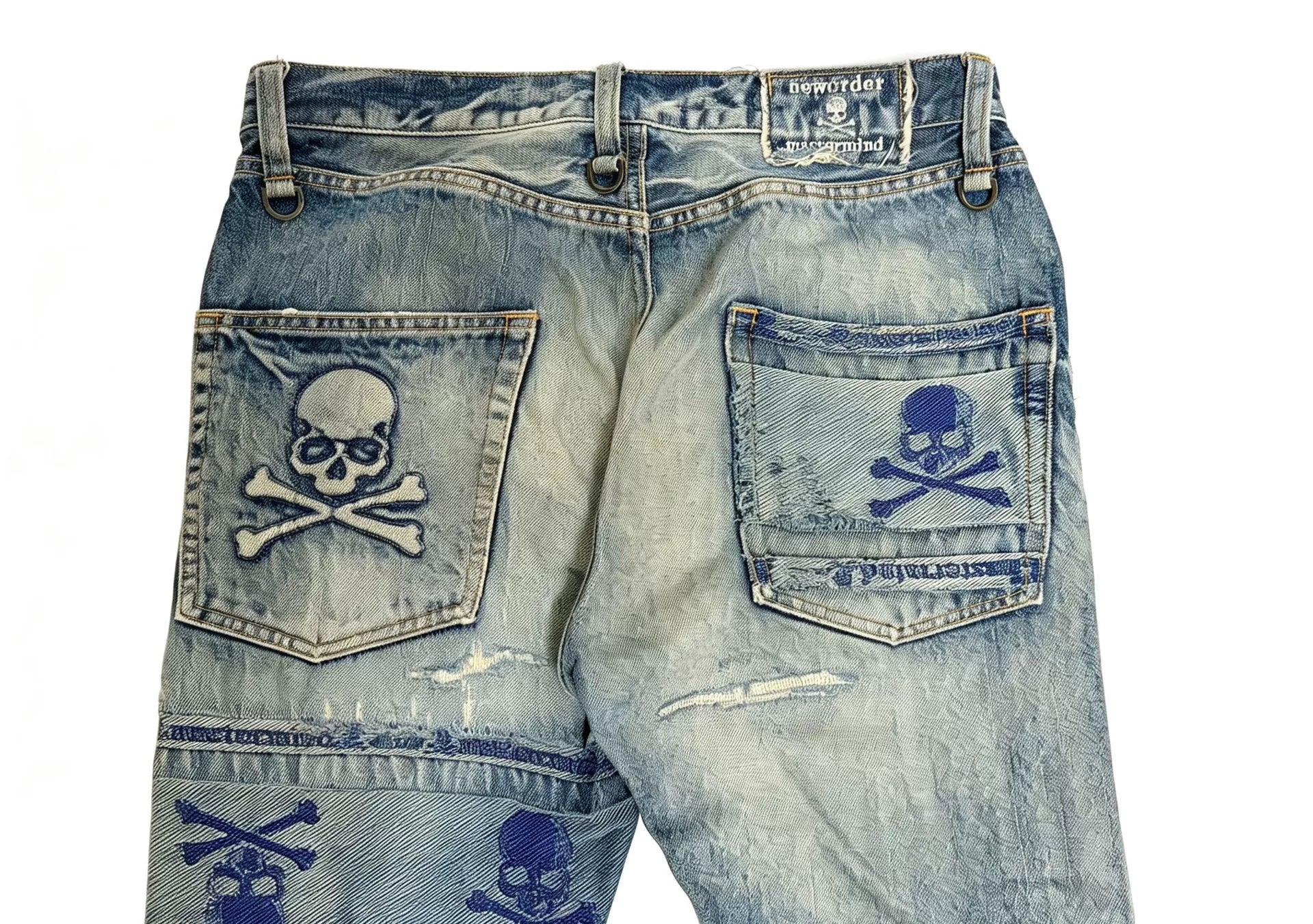 Mastermind Japan 12AW Mainline Blue 505 Jeans