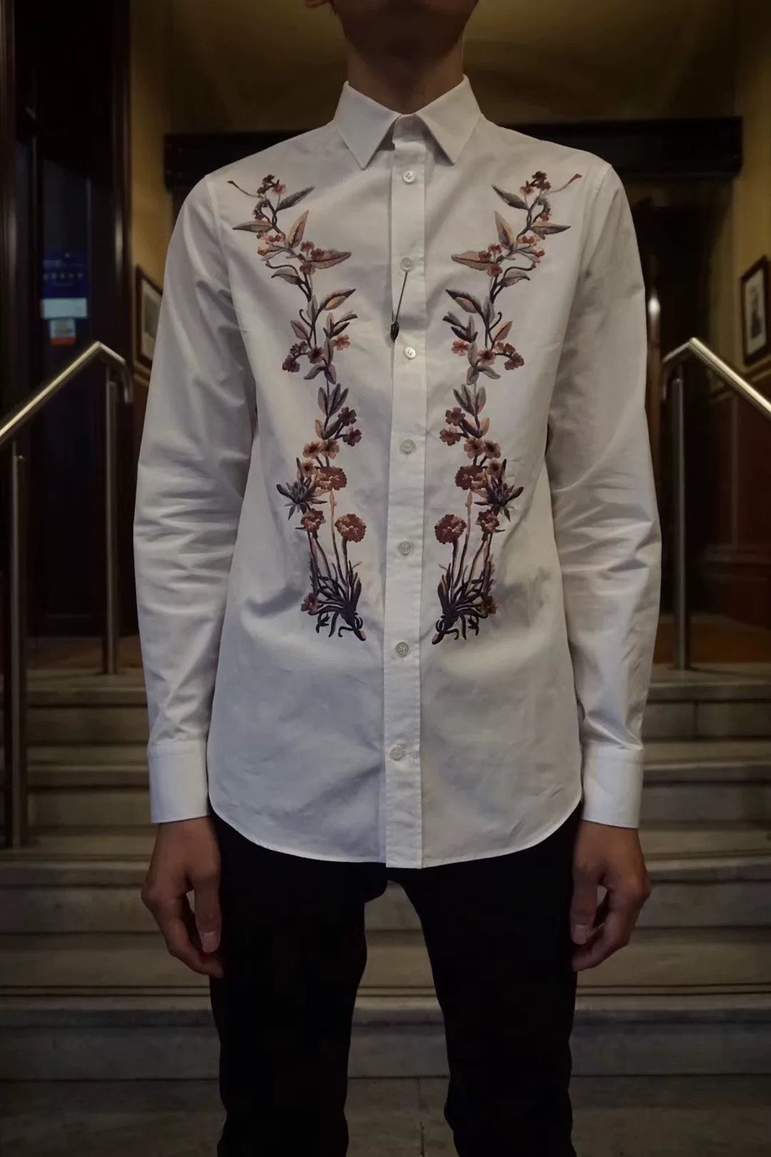 Alexander McQueen SS17 White Cotton Shirt