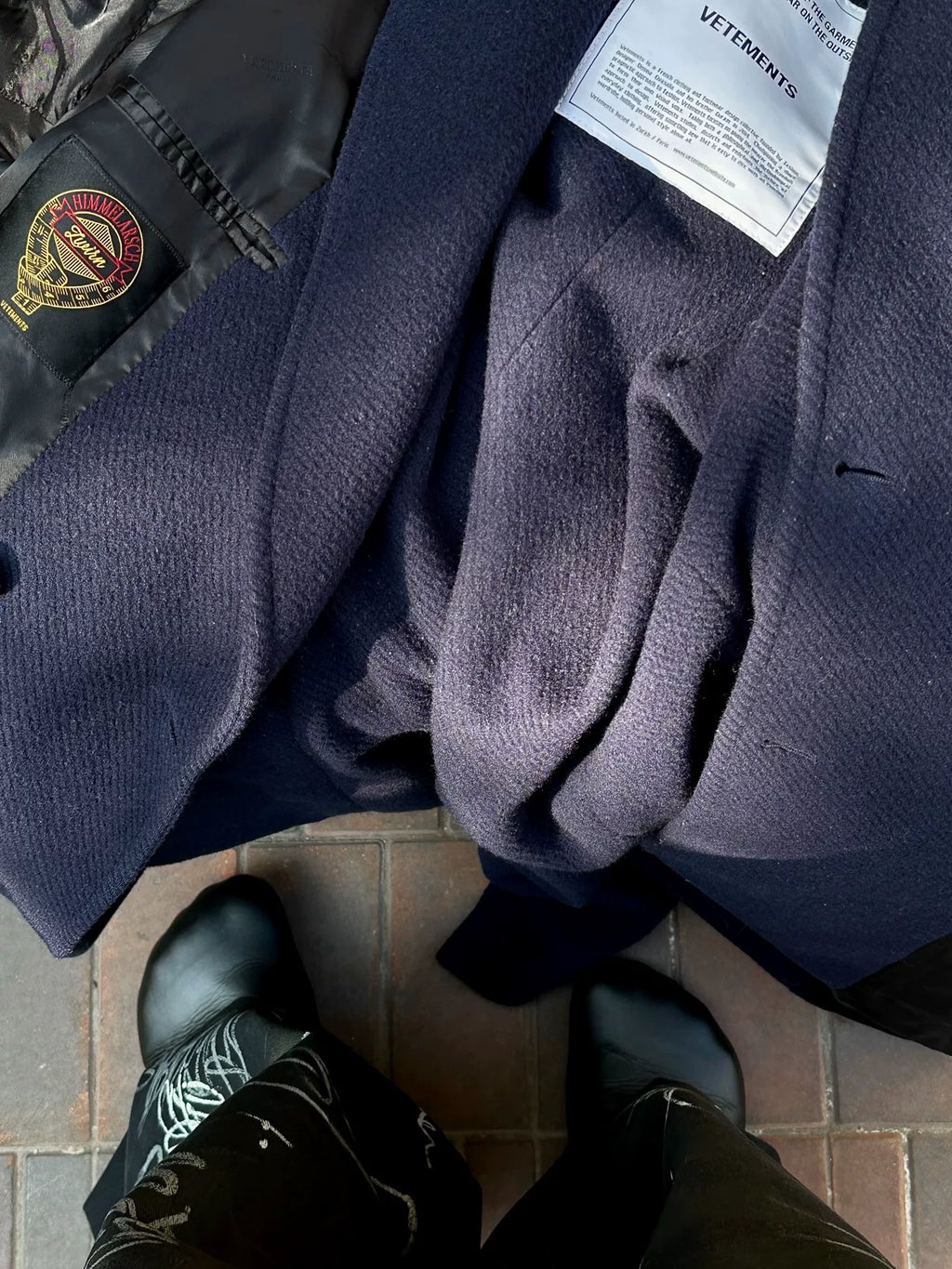 Vetements Reversible Coat