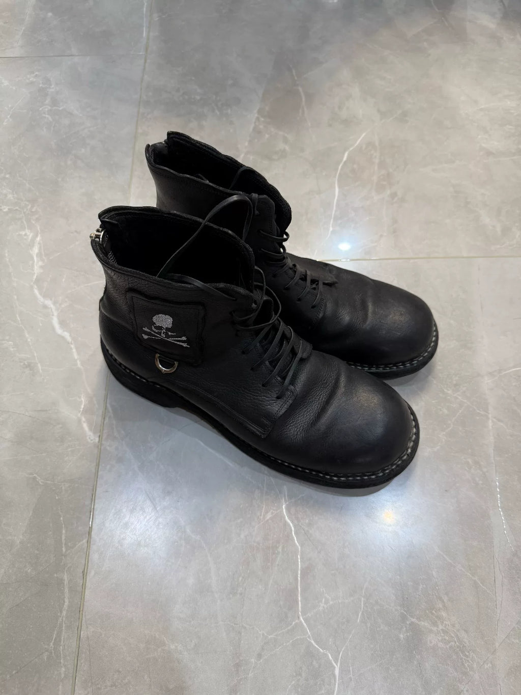 mastermind Japan Thick Calf Skull Sneakers