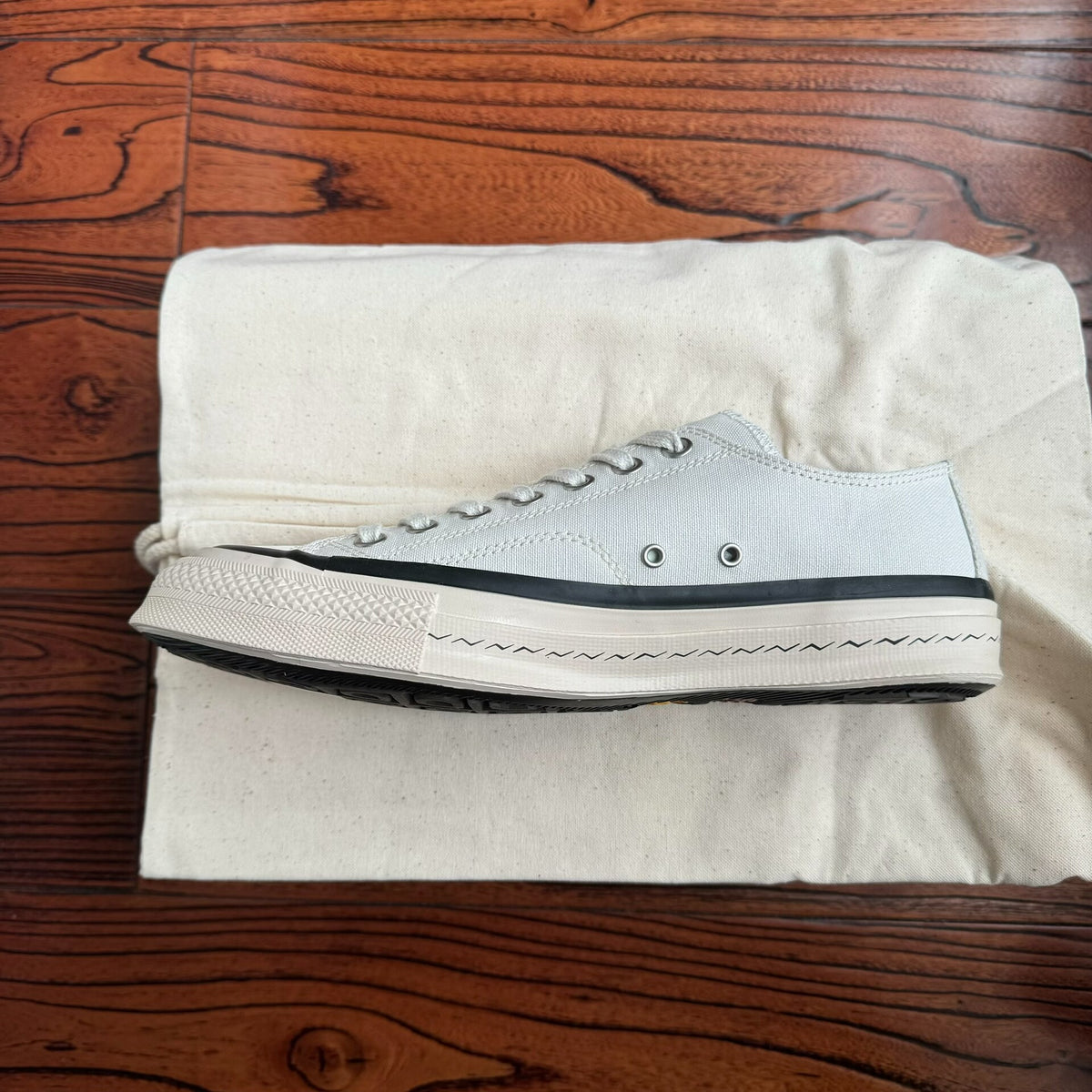 Visvim 25ss SKAGWAY LO CANVAS black thin-sole canvas shoes