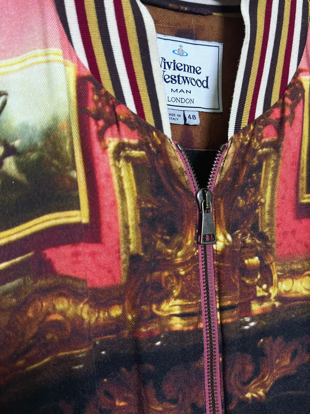 Vivienne Westwood Church Oil Painting Jacket