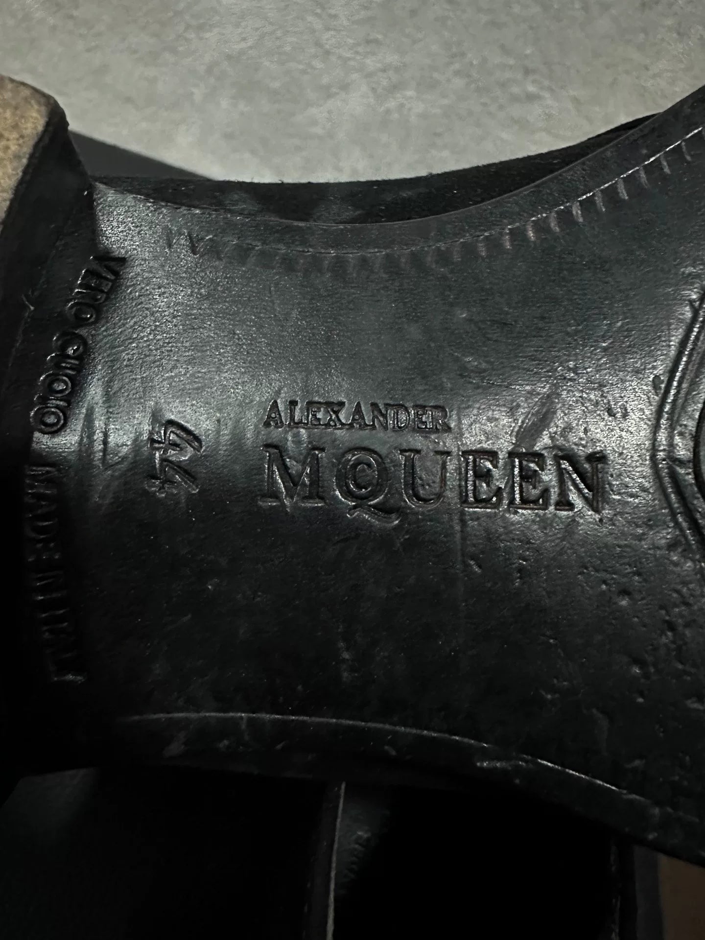 Alexander McQueen Flower Print Loafers