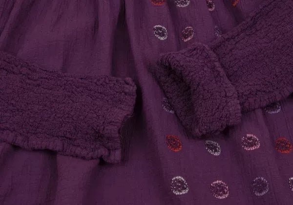 Issey Miyake Vintage Purple Pleated Top