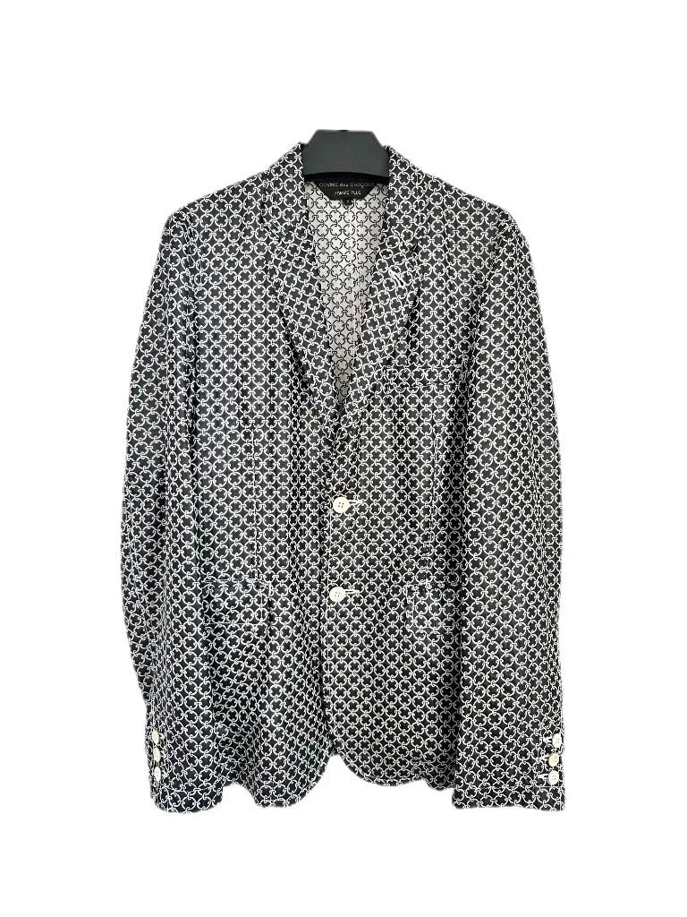 COMME des GARCONS Rei Kawakubo Lock-Button Blazer