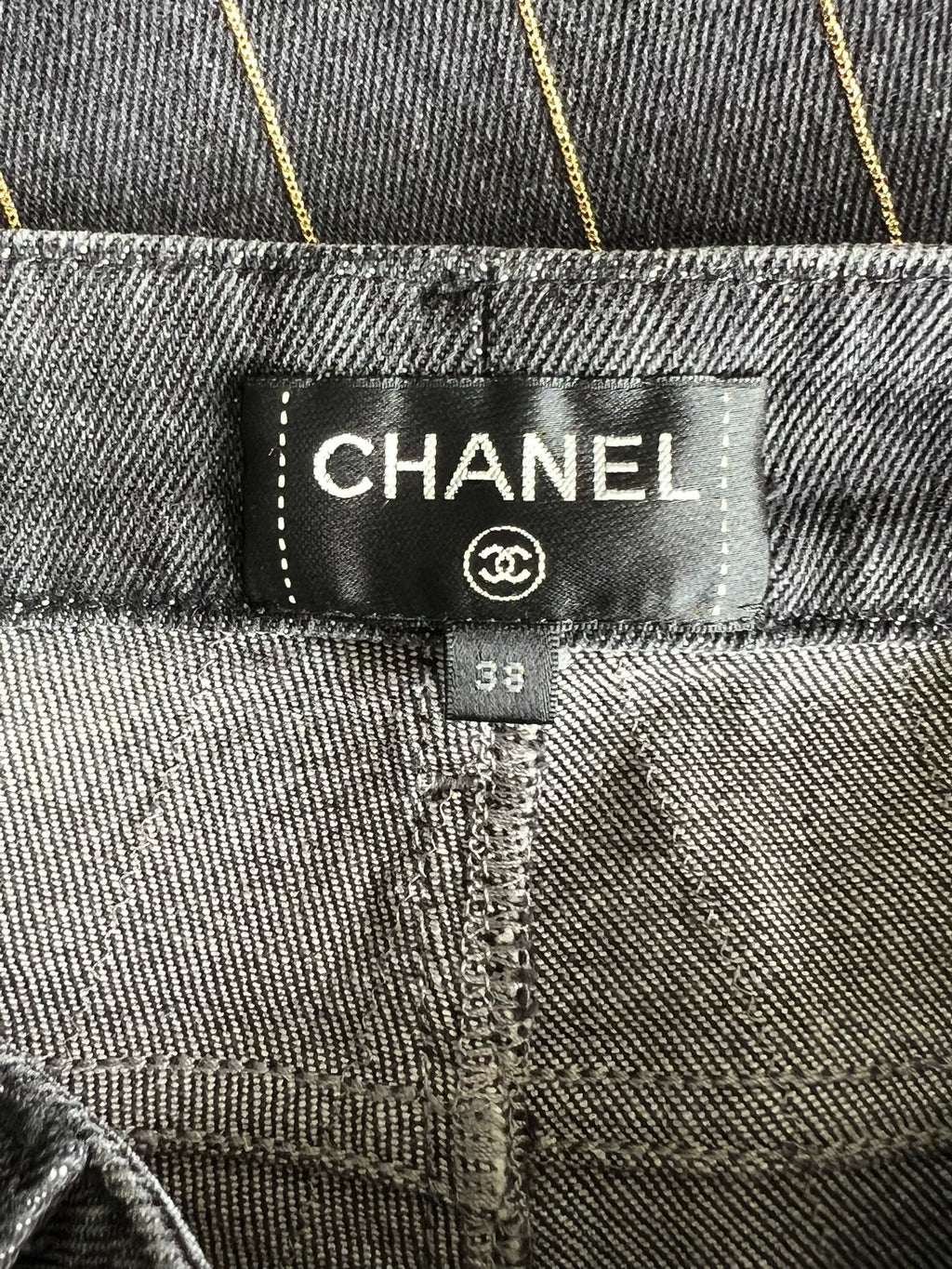 Chanel Black Jeans